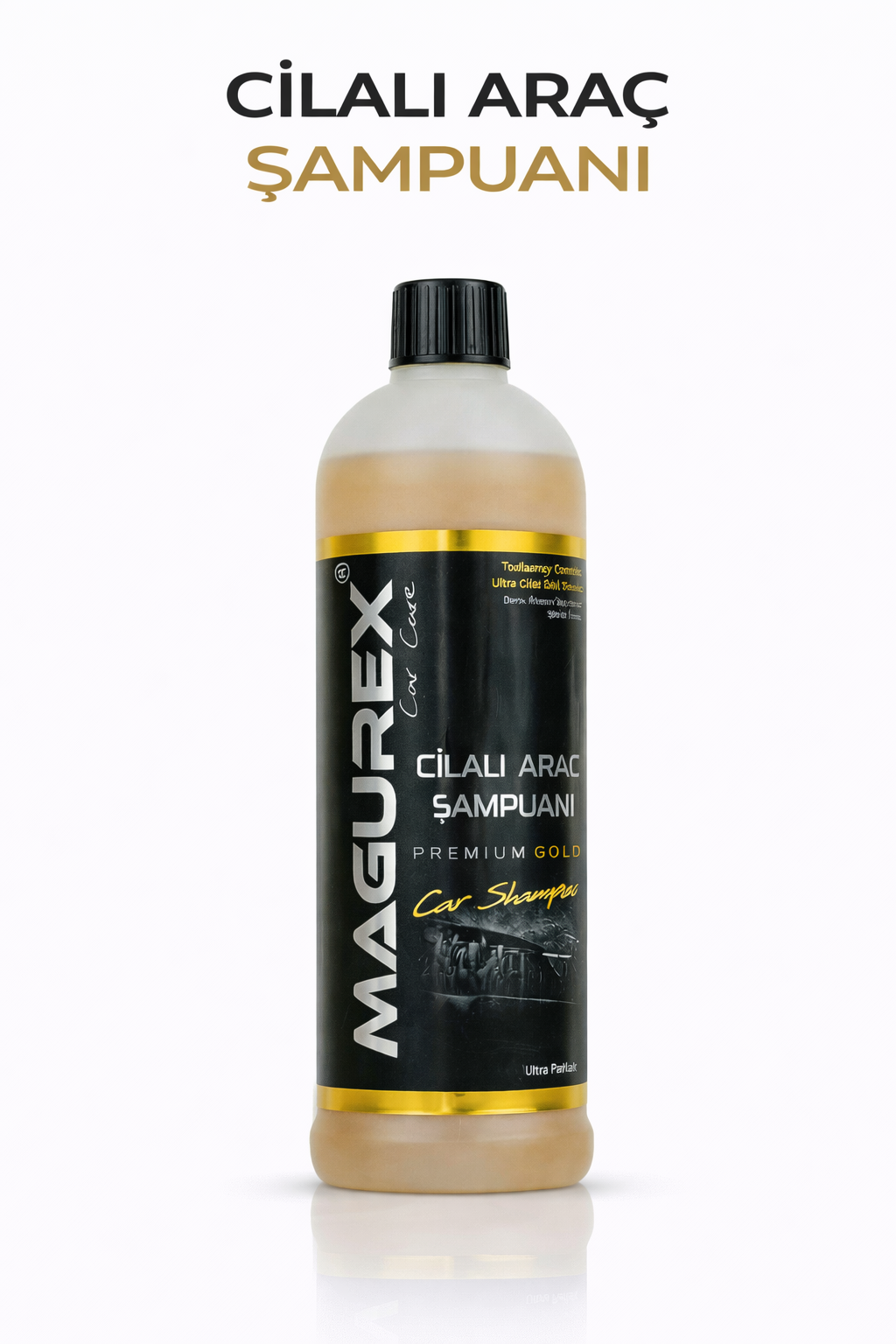 Premium Gold Cilalı Araç Şampuanı 800 ML