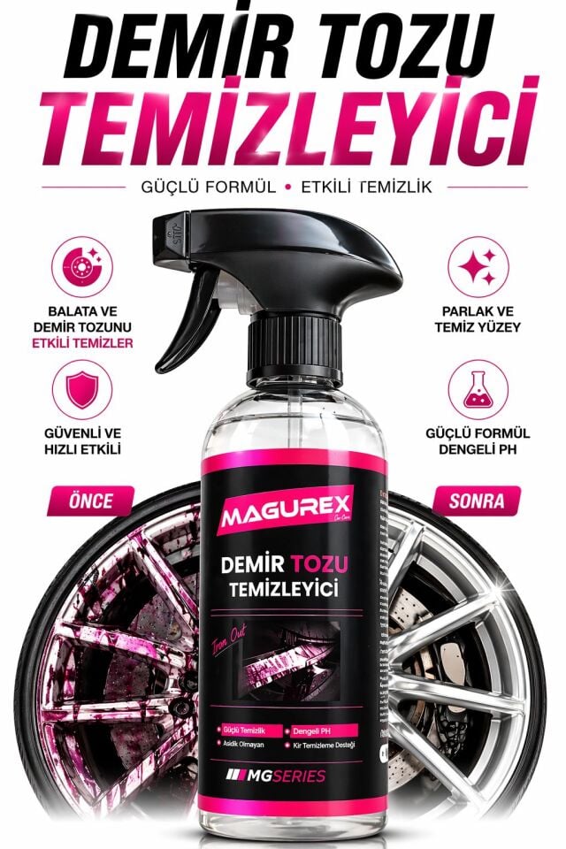 Demir Tozu Temizleyicisi 400ml