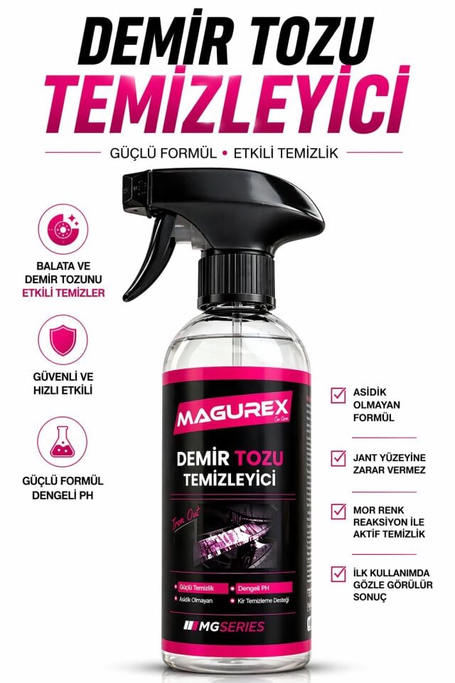 Demir Tozu Temizleyicisi 400ml