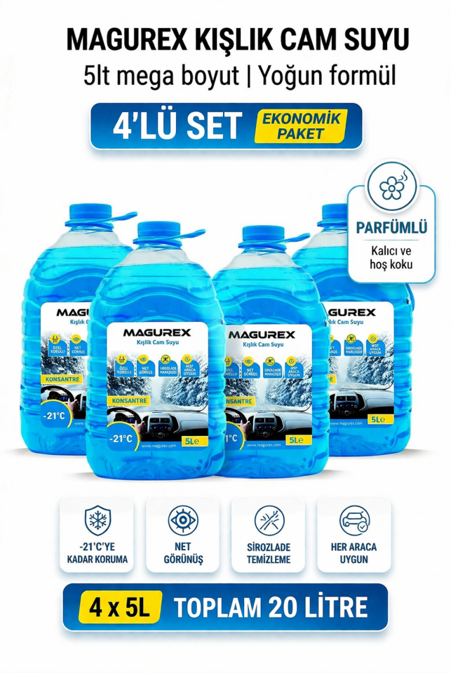 Antfirizli Cam suyu -21 5 Litre