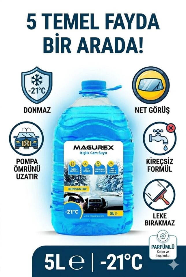Antfirizli Cam suyu -21 5 Litre