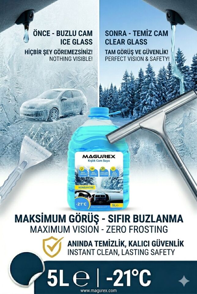Antfirizli Cam suyu -21 5 Litre