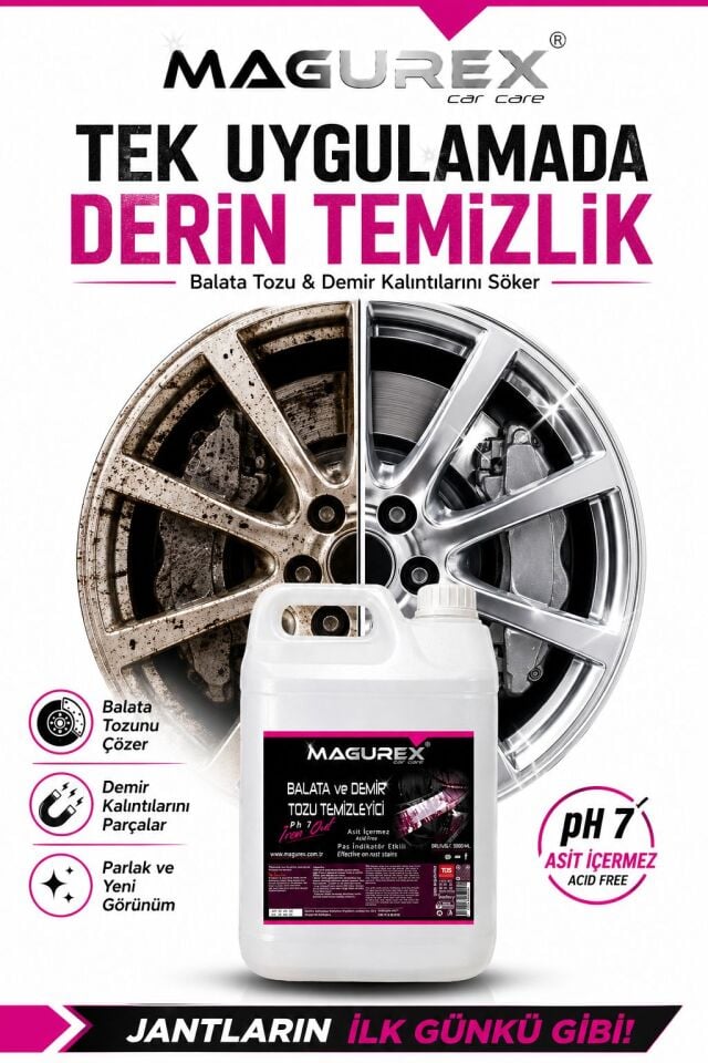 Demir Tozu Temizleyici 5lt