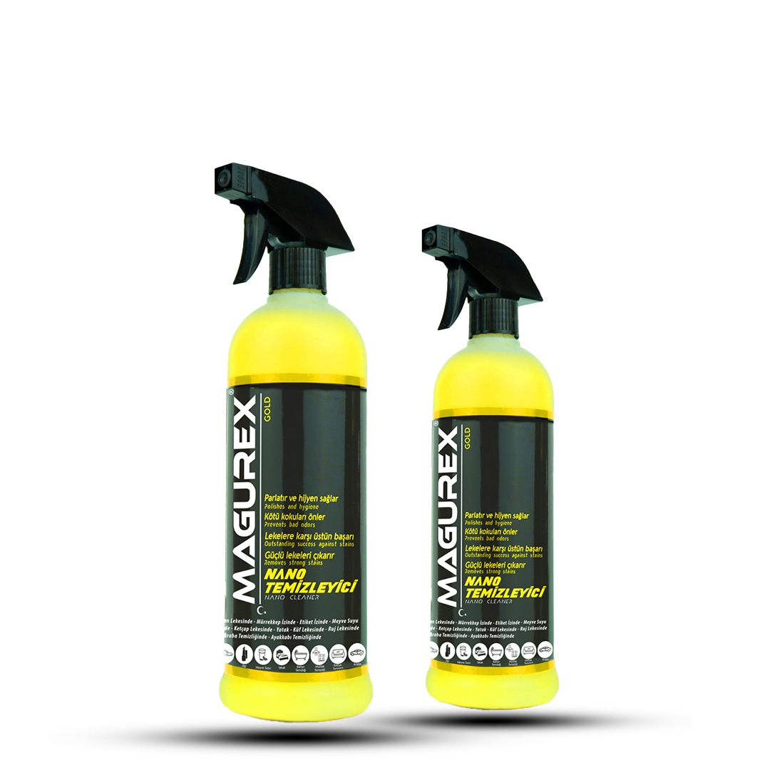 1 ALANA 1 BEDAVA  MAGUREX  NANO GENEL TEMİZLEYİCİ 2X 800 ML
