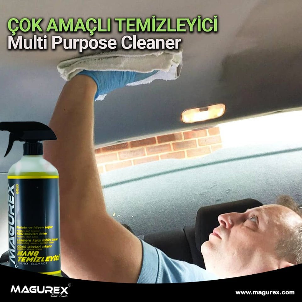 1 ALANA 1 BEDAVA  MAGUREX  NANO GENEL TEMİZLEYİCİ 2X 800 ML