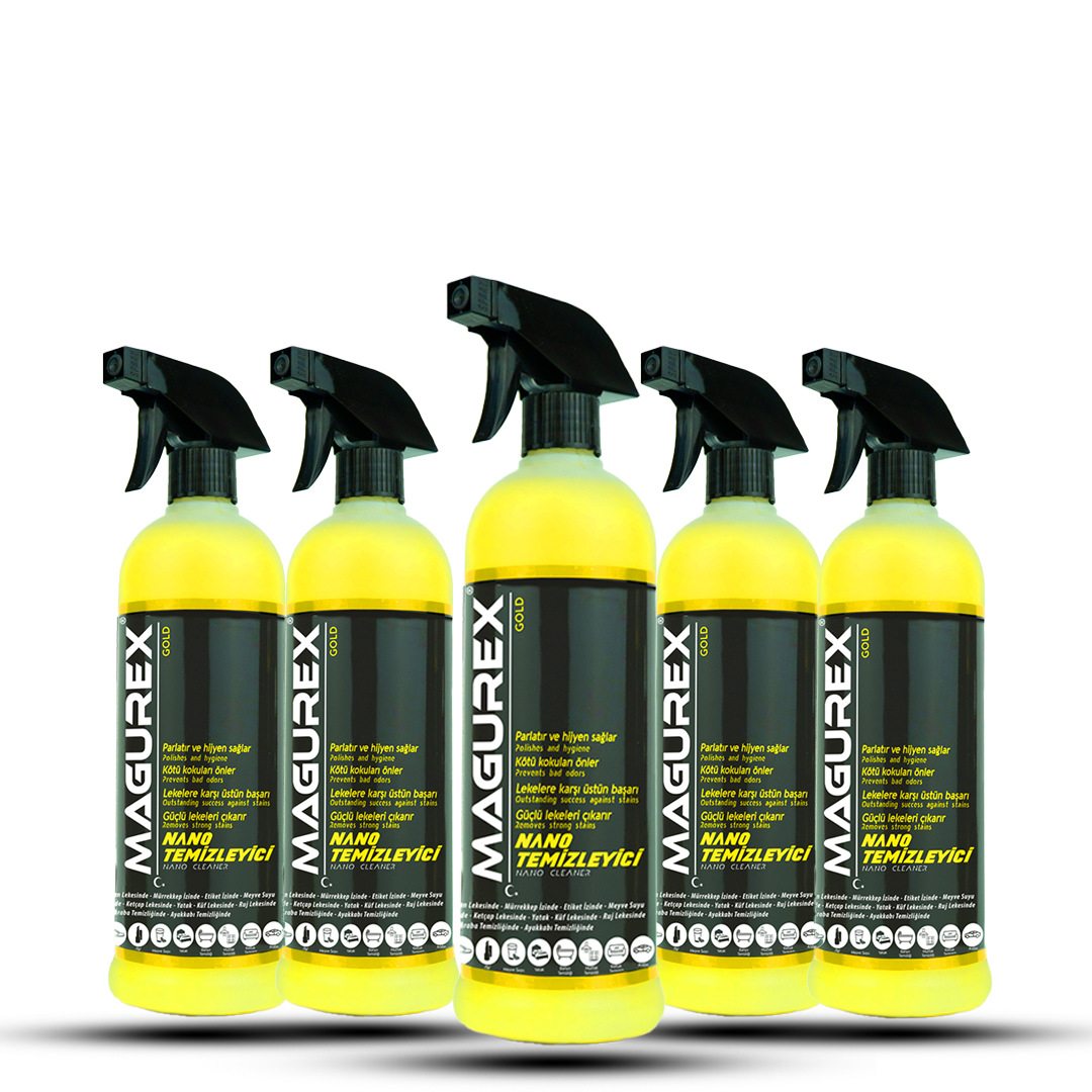 5 Şişe 800 ml Nano Temizleyici