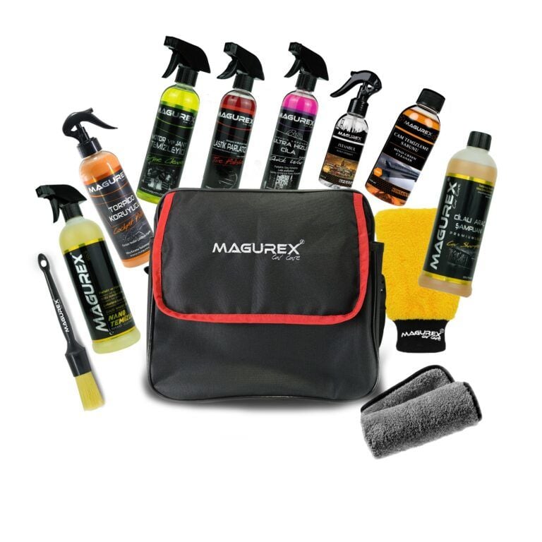 Araç Temizlik Ve Bakım Kiti (Çanta Hediyeli )