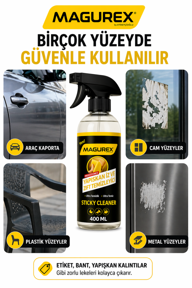 ETİKET  VE ZİFT TEMİZLEYİCİ 400 ML