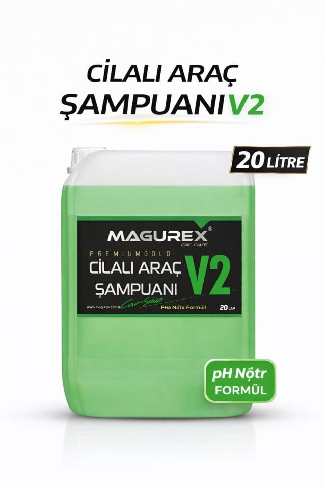 V2 ARAÇ ŞAMPUANI 20 L PH NÖTR 1/60 KONSANTRE