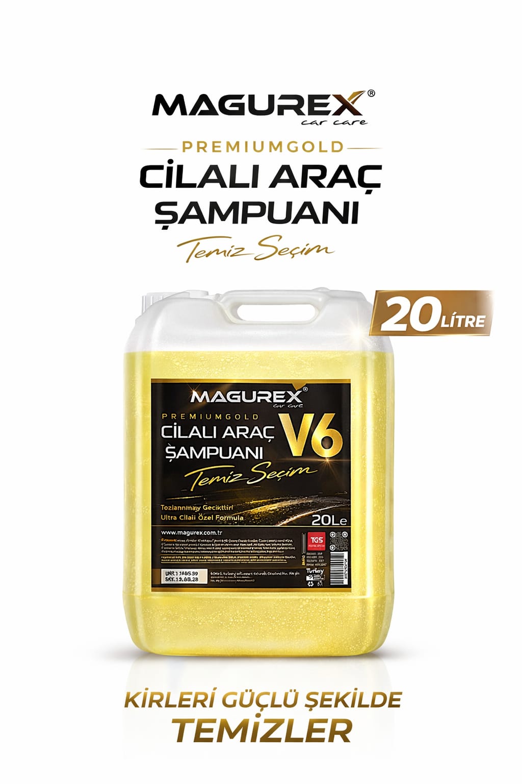 V6 ARAÇ ŞAMPUANI 1/60 KONSANTRE
