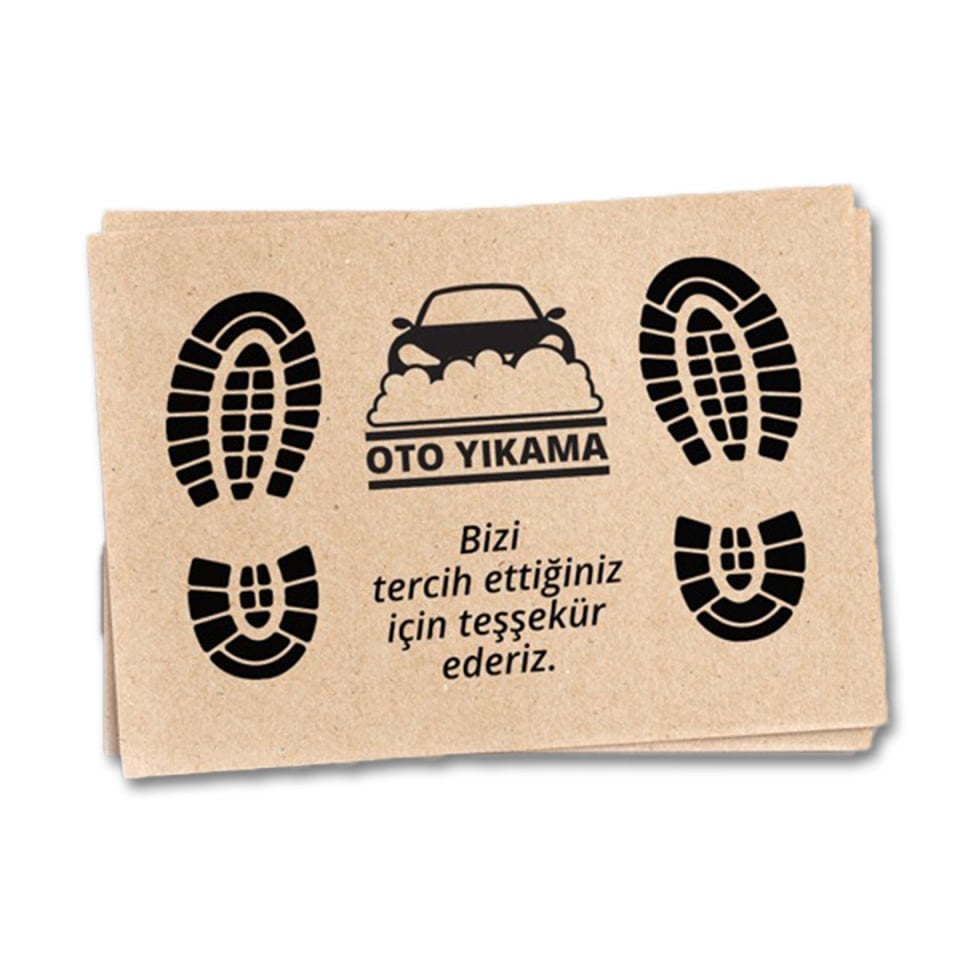 Kraft Oto Yıkama Paspası Paket