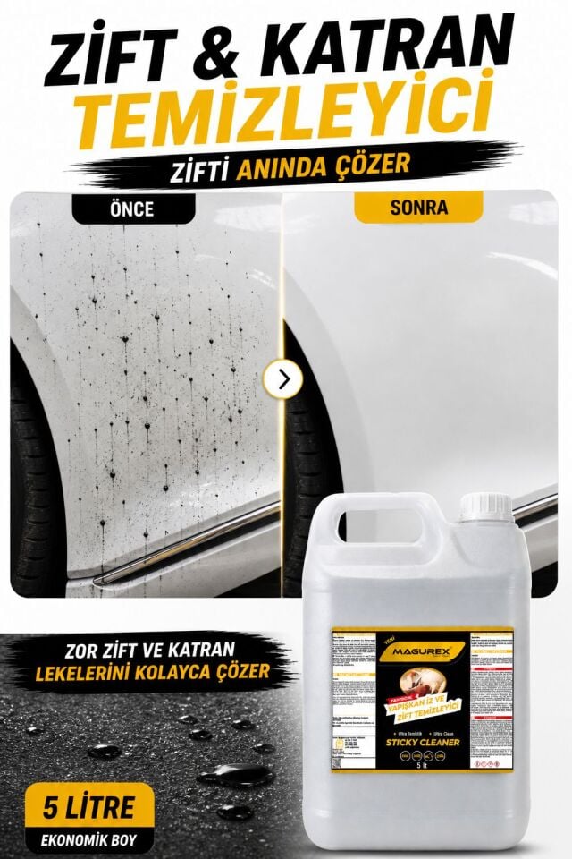ETİKET VE ZİFT TEMİZLEYİCİ 5 LT