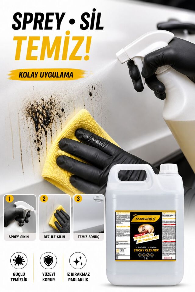 ETİKET VE ZİFT TEMİZLEYİCİ 5 LT