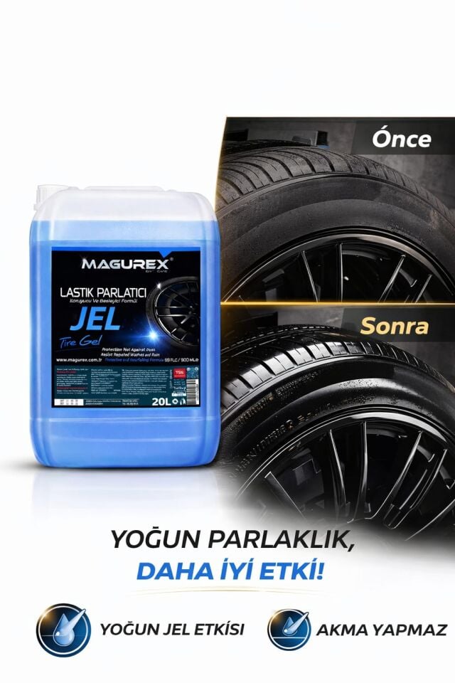 Lastik Parlatıcı Jel 20 LT