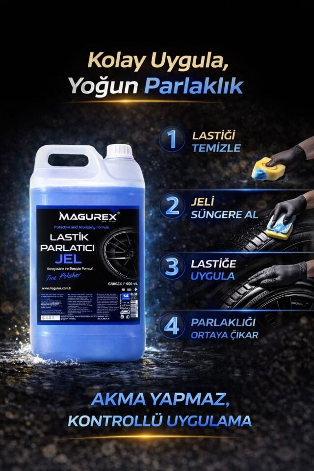 Lastik Parlatıcı Jel 5 LT