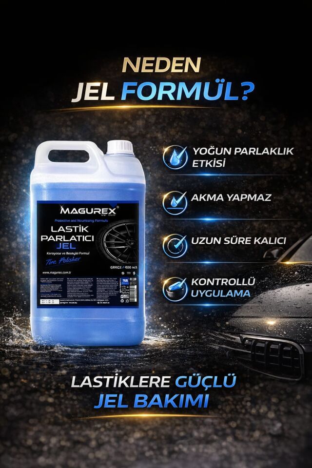 Lastik Parlatıcı Jel 5 LT