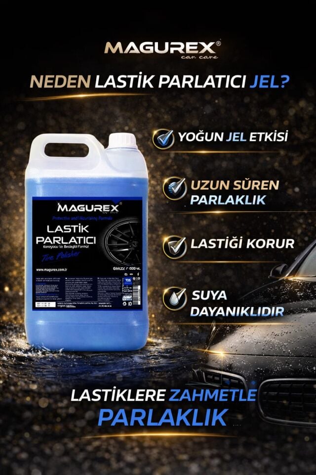 Lastik Parlatıcı Jel 5 LT