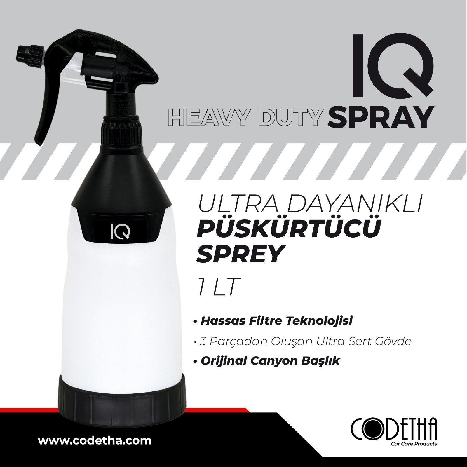 ULTRA DAYANIKLI PÜSKÜRTÜCÜ SPREY HEAVY DUTY SPRAY 1 LT