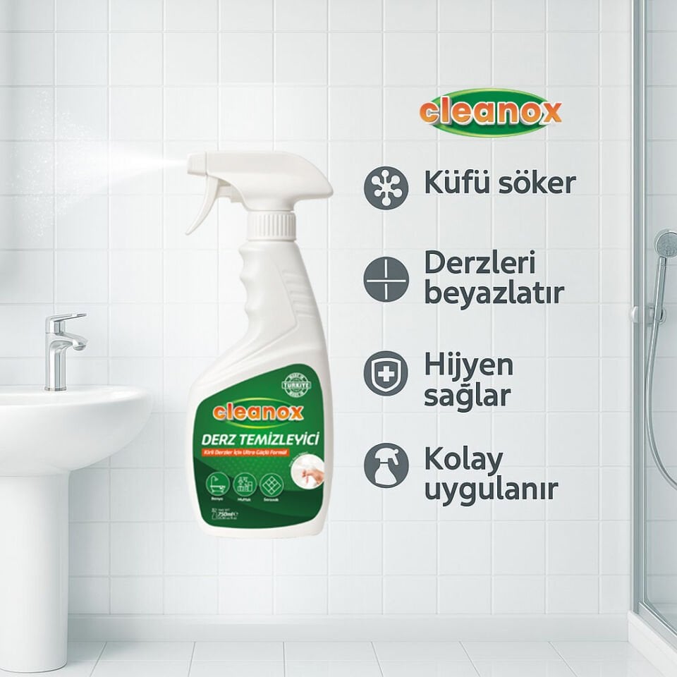 CLEANOX DERZ TEMİZLEYİCİ 750 ML.
