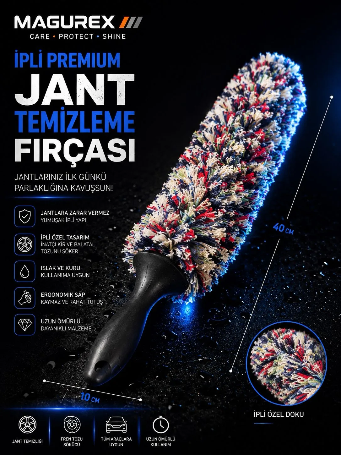 İPLİ PREMİUM JANT TEMİZLEME FIRÇASI - 3